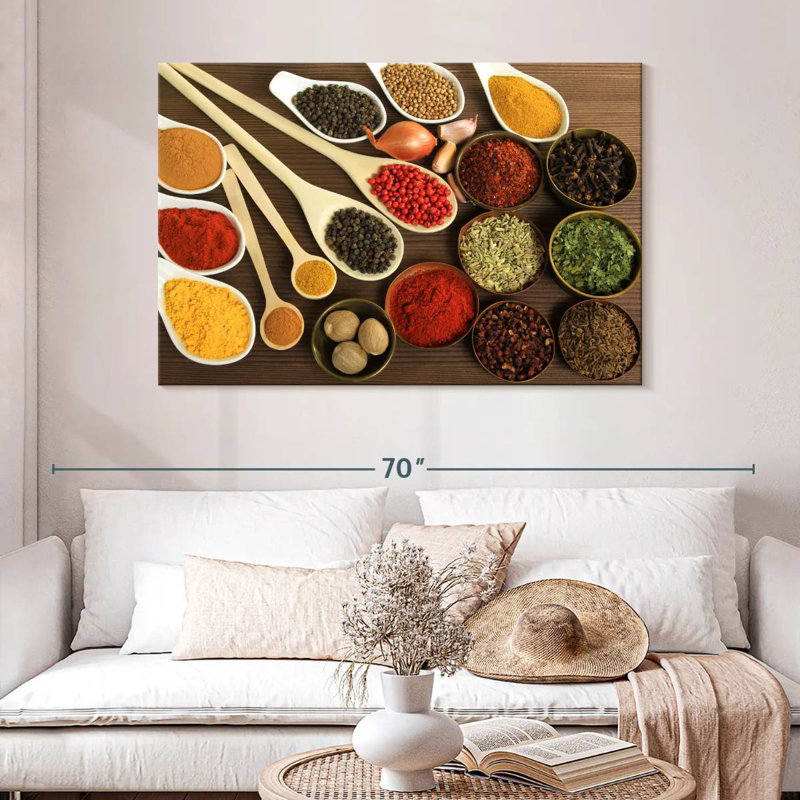 Yarlin Spice Collection, 32" H x 48" W