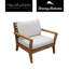 Ensemble de coussins de patio à assise profonde Tommy Bahama, Sunbrella résistant à la décoloration et à l'eau pour canapés de patio, canapés modulaires et chaises longues, l 24 po x P 24 po, 4 po d'épaisseur, réversible, os de bambou Bay-131480123-131480128