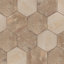 Brickyard Hex 8-1/2 In. X 9-7/8 In. Porcelain Rustic Wall & Floor Tile-1354766099