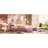 Upholstered Platform Bed with Cartoon Ears Shaped Headboard and Light, Daybed with Two Small Storage Stools-2102210552-2111719223