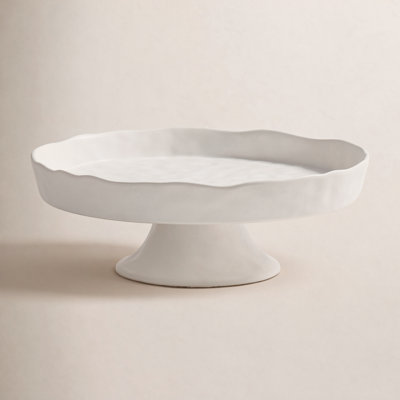 Alfresco Ceramic Footed Serving Bowl