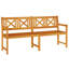 Solid Wood Outdoor Bench-232722736