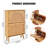 6 Pair Flip Down Shoe Storage