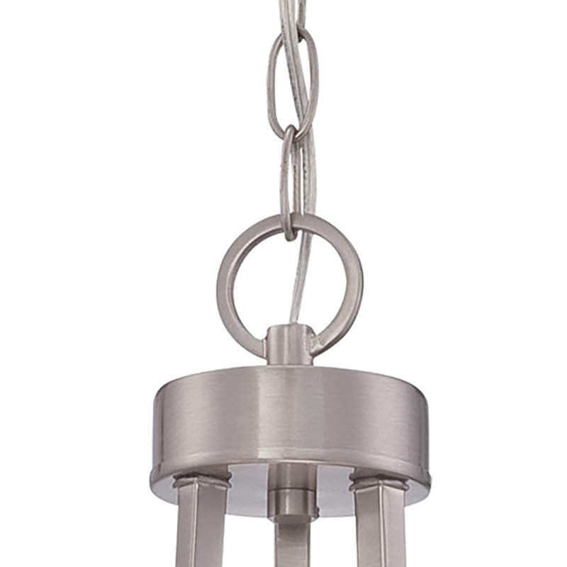 Lustre classique à 3 lumières avec abat-jour