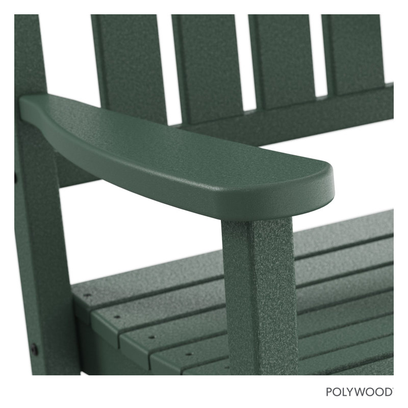 Chaise berçante POLYWOOD, Vert