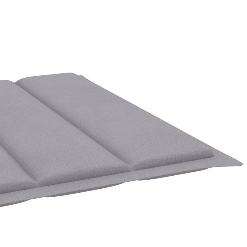Outdoor Seat / Back Cushion, 23.6" W x 78.7" D x 1.2" H, Gray