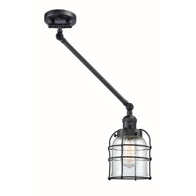 Koa Plug-in Swing Arm Sconce