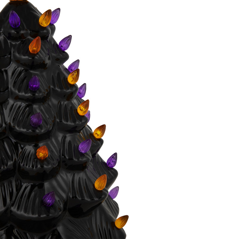 Arbre de table d'Halloween, plantes et fleurs