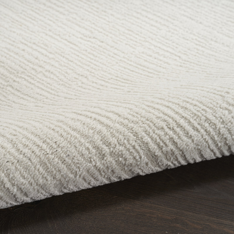 Tapis ivoire gris Calvin Klein, Rectangle 5 pi 3 po x 7 pi 3 po