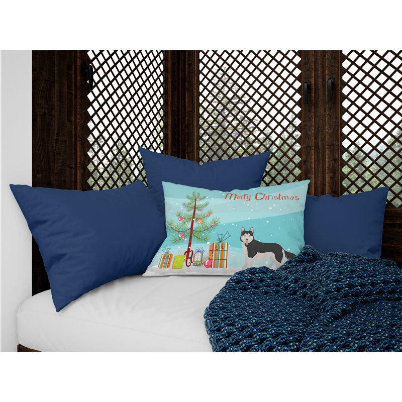  Coussin intérieur / extérieur, Croisement corgi et husky 2