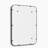 Modern Metal Frame Tempered Glass Wall  Mirrors,  Bathroom Vanity Mirror Set-1878510350-1878510349-1878343451