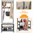 Kinston Hall Tree 28.5'' Wide with Bench and Shoe Storage-1878195958