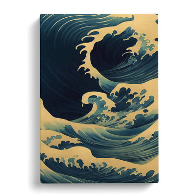 Traditional Japanese Wave No.5 - Wall Art
