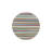 Horizontal Striped Multicolored Woven Base Washable Carpet-51588143