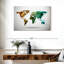 Carte du monde abstrait moderne Aliaz-107716129