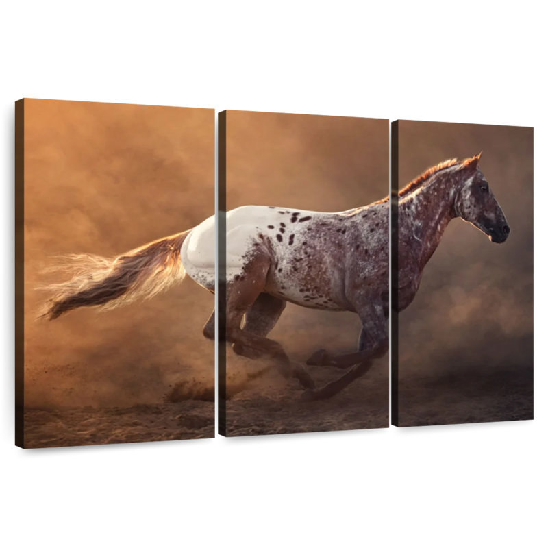 Cheval Bramalo Fast Appaloosa, H 48 po x l 74 po