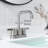 Centerset 2-handle Bathroom Faucet with Drain Assembly-50856927