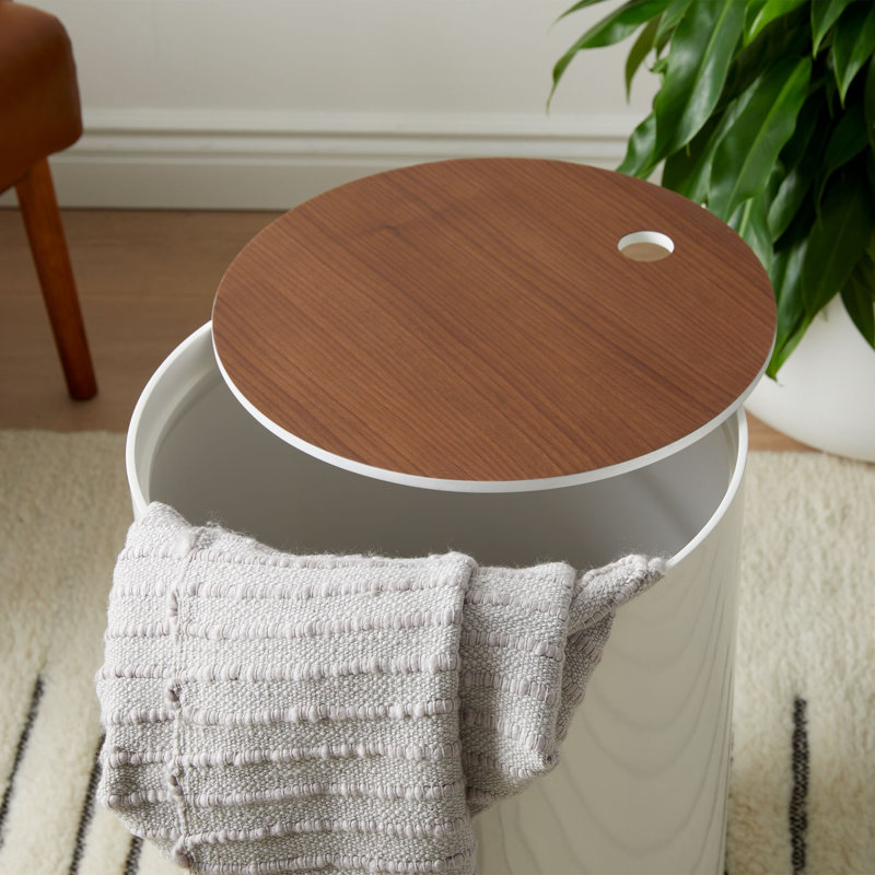 Panier en bois avec couvercle