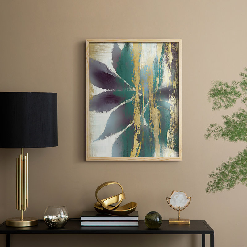 Christmas Holiday Art DCCCX Framed Print - Solid Wood, Naturel, H 11 po x l 9 po