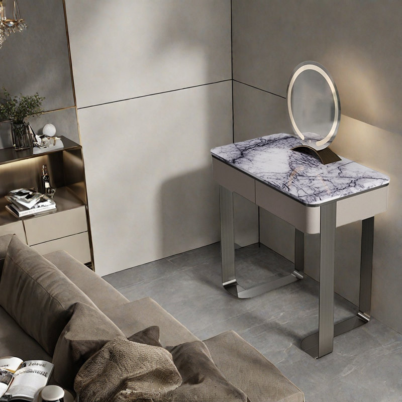 Yannick, Mauve / argent champagne