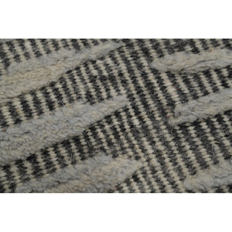 Tapis moderne à motif abstrait 5 x 8