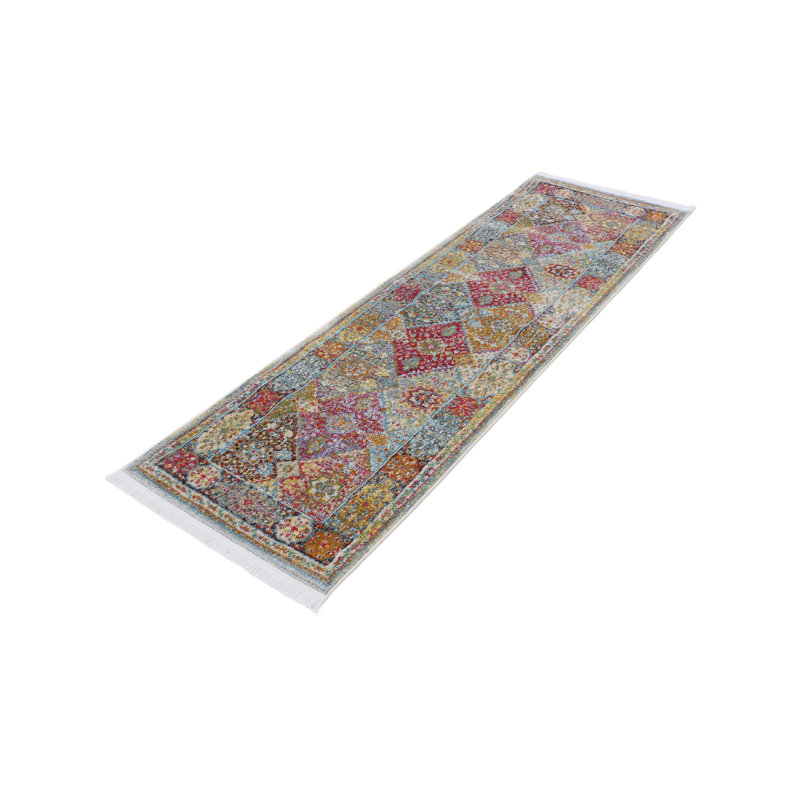Harleen Plaid Area Rug, Runner 80 x 400cm