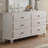 Commode double 6 tiroirs Trisa