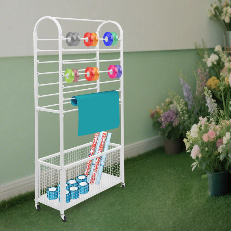 Support de rangement pour 8 feuilles, Blanc