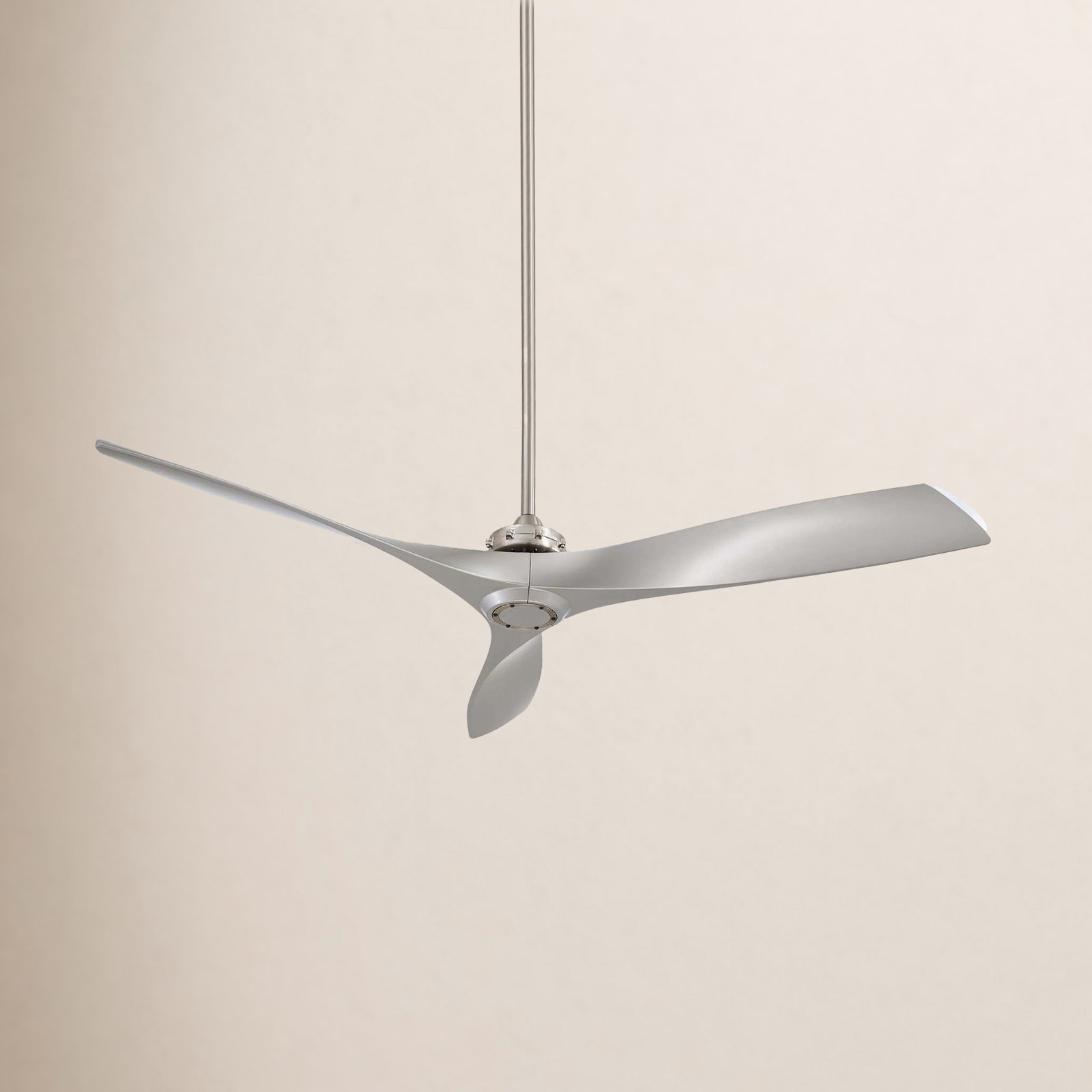 60" Ceiling Fan, Brushed Nickel
