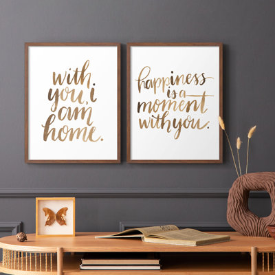 Loving You I-Premium Framed Print -Ready to Hang - No Nails Required - No Nails Required