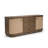 Bastian 71” Oak and Rattan Sideboard