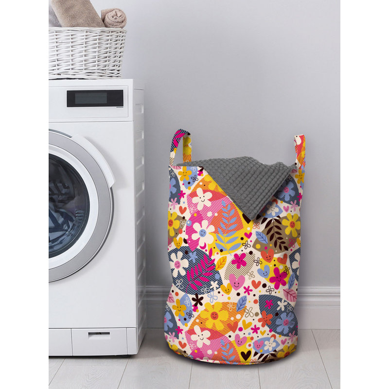 Fabric Laundry Bag with Handles