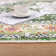 Machine Washable Non-Slip Green Oriental Area Rug