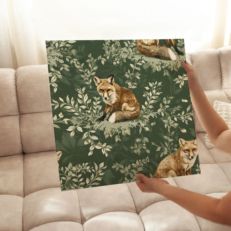 Reproduction d'art sans cadre, animaux VI, H 18 po x l 18 po
