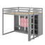 Lit mezzanine en bois avec garde-robe, tablettes et armoire-1893215572-1893215574