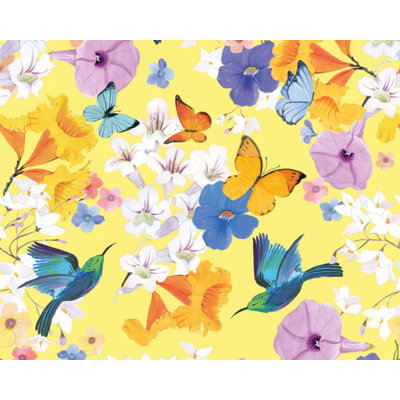 Papier peint floral Lavina