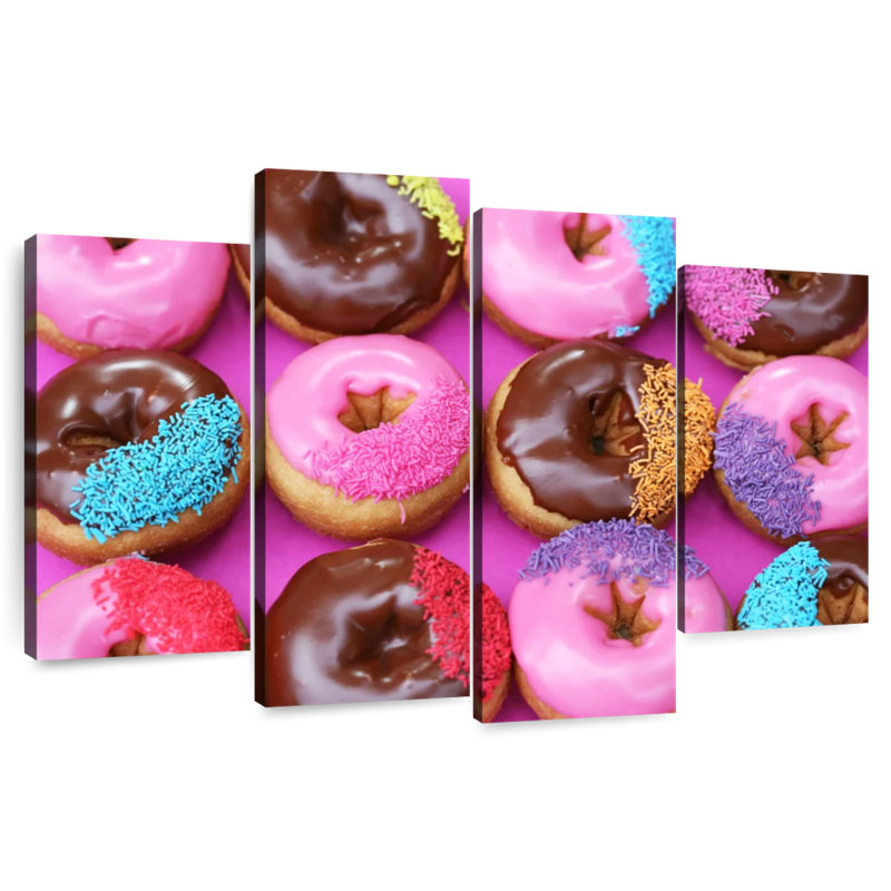 Yarlin Sprinkled Donuts, H 42 po x l 68 po