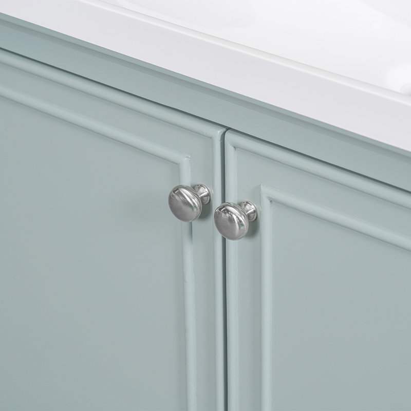 Meuble-lavabo simple avec plateau Naleah 30,01, Bleu clair