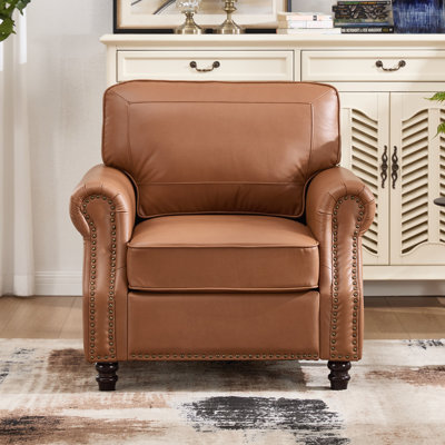 Fauteuil en similicuir Amarius