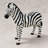 Black and White Zebra Garden Statue