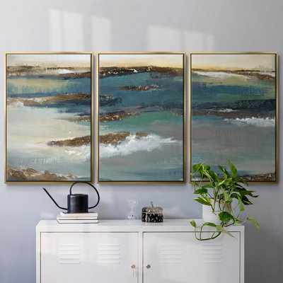 Coastal Bluff - Toile encadrée multi-pièces