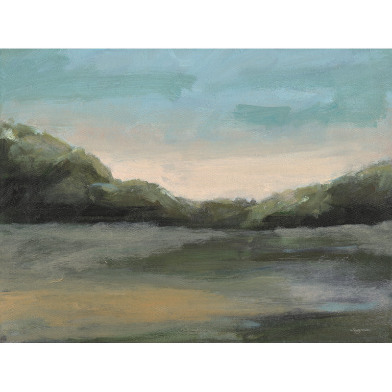 " Gray Fields " by Molly Mattin, 8" H x 12" W x 1.25"D