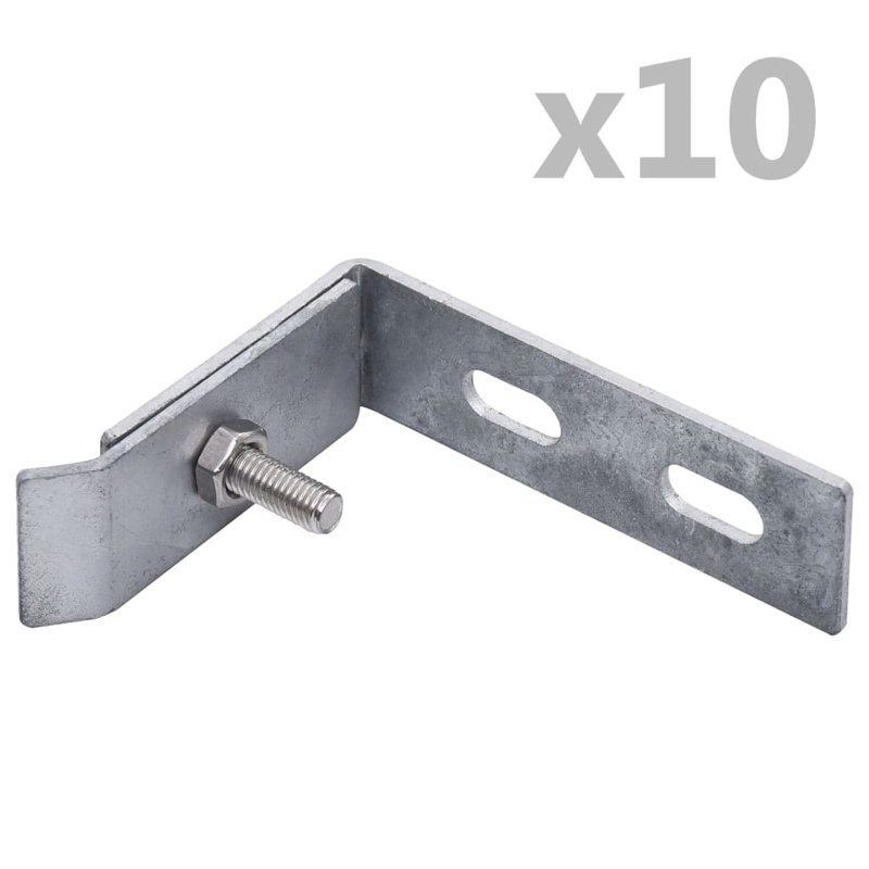 Abdurrahman Dakota Fields Metal Hinge for Gates, Silver