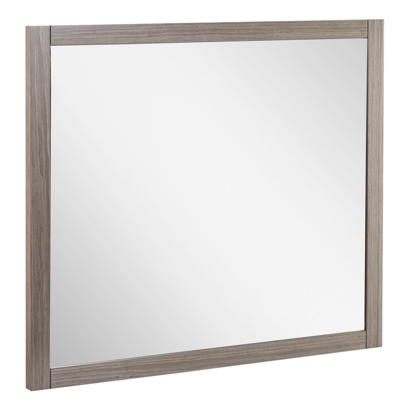 Fallbrook Framed Bathroom Mirror, 31.5" x 34"