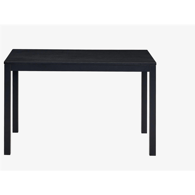 Briar Black Finish Dining Table