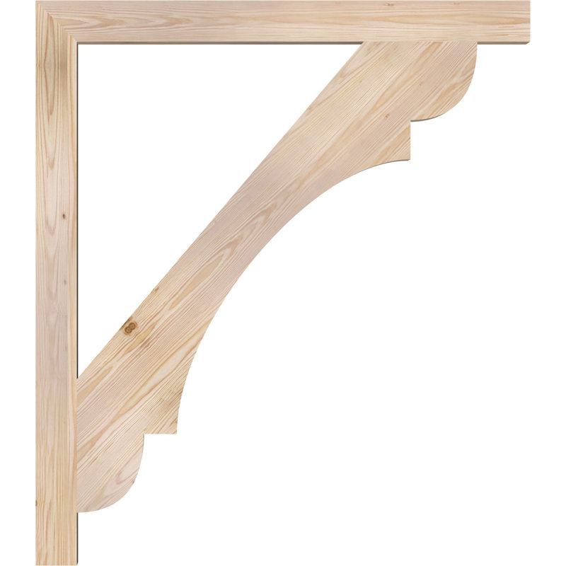 Support de bloc olympique, H 48 po x P 42 po, Sapin Douglas de 3 1/2 po (lisse)