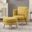 Kearah Upholstered Barrel Chair with Ottoman-93659862-93659863