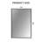 Lunara 1.18'' Thick Bathroom Vanity Mirror with Black Frame – Decorative Modern Accent Wall Mirror, Easy Installation-93819325