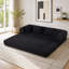 Canapé-lit convertible de 78,9 pouces avec design modulaire et tissu chenille-132915929