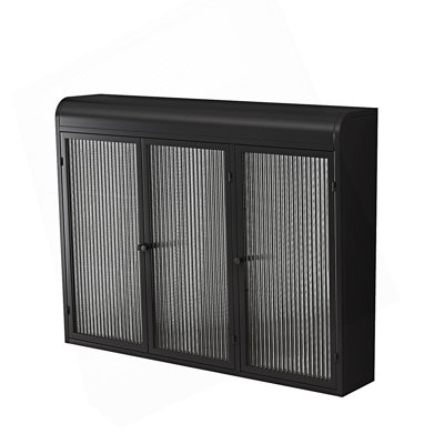 Armoire murale en verre 3 portes